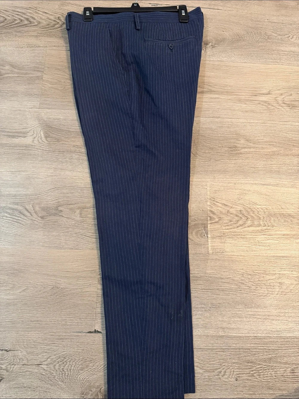 Men’s Marc by Marc Jacobs Navy Pinstripe Trousers Size 34/34